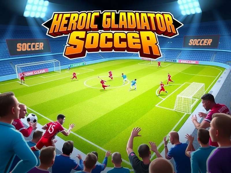 Heroic Gladiator Soccer Main Game Visual Heroic Gladiator Soccer Game Cover